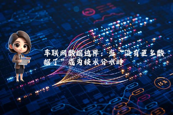 车联网数据边界：当“没有更多数据了”成为技术分水岭