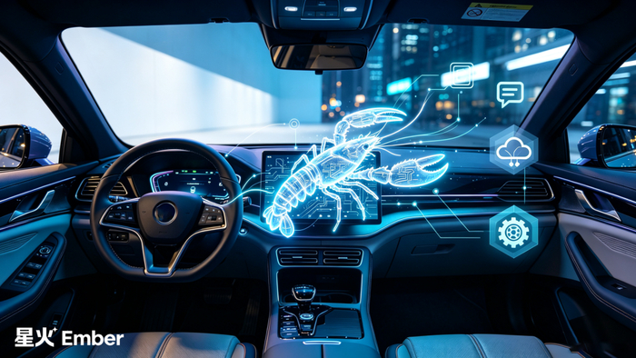 百虾竞速上车：芯片、互联网、车企，四条路线争夺车载 AI 话语权
