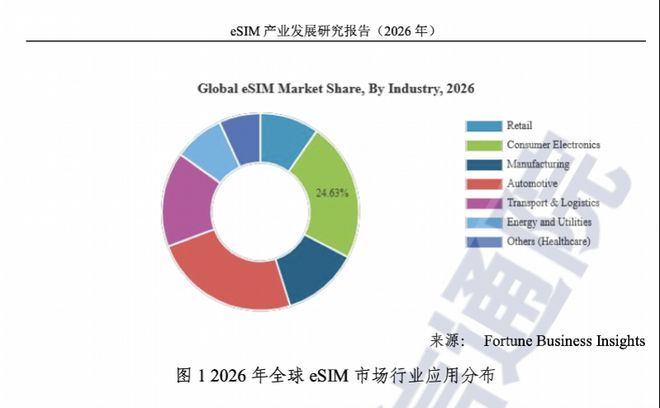 信通院：eSIM连接破13亿颗，后年国内或成全球最大市场