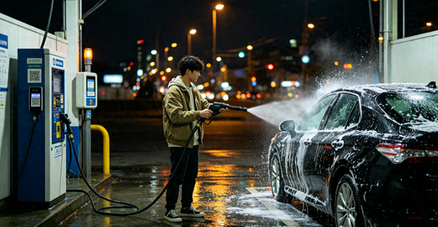 “撸车”解压：年轻人为何着迷手洗一辆车？