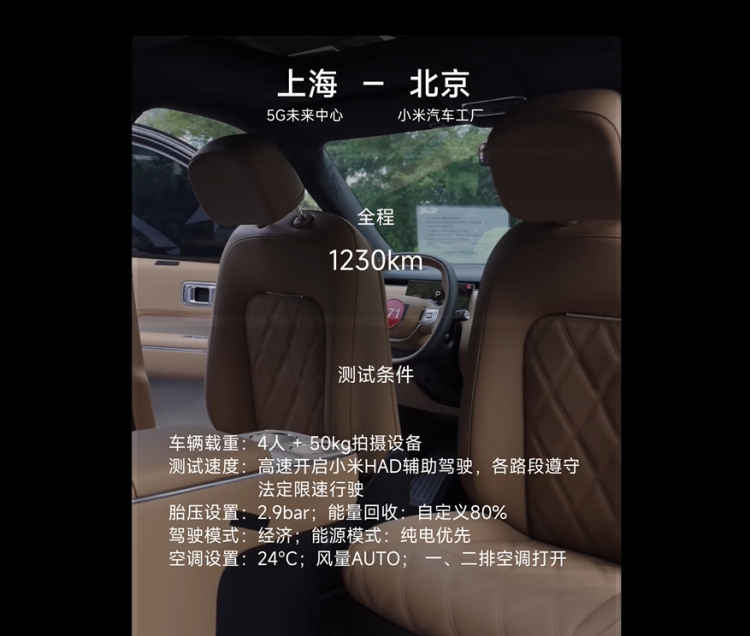 小米汽车：65%增程车纯电续航不足300km